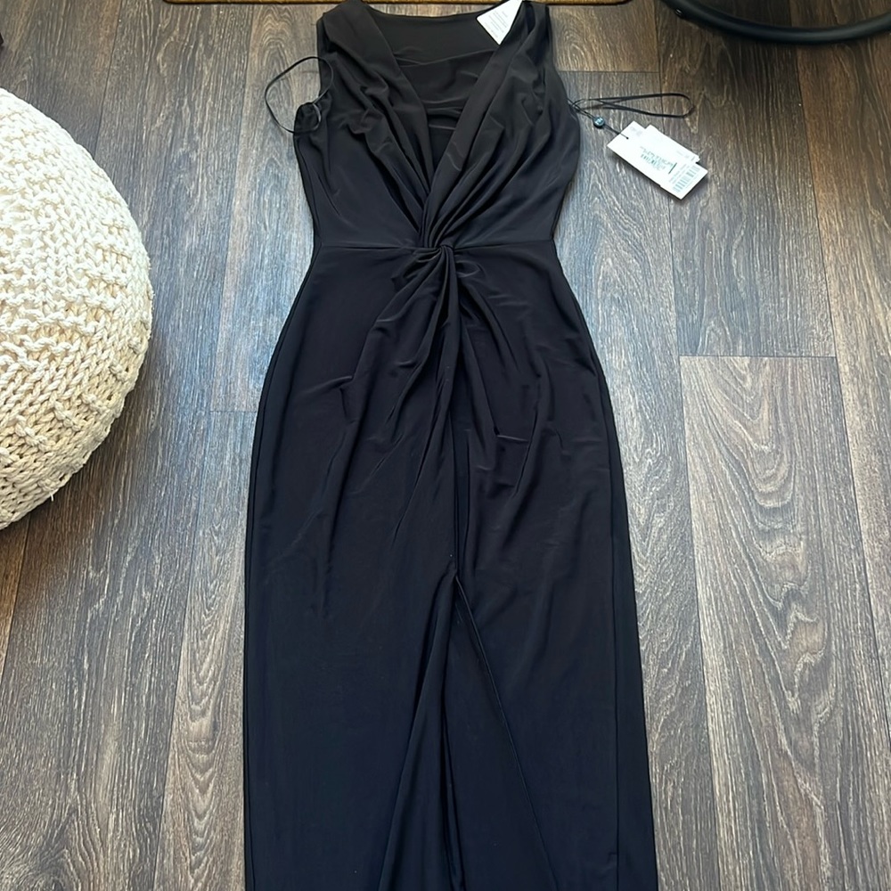 Nadine Merabi Kate Black Dress